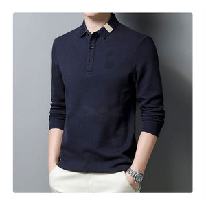 Polo de diseño personalizado para hombre, Camisa lisa de alta calidad, informal, Polo bordado inteligente - Product Image 6