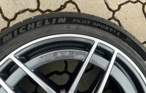 Jante en alliage d'aluminium forgé pour SL63 W232 AMG, jante d'été A2324012200, neuve - Product Image 2