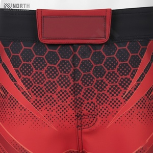 Shorts de boxe MMA pour hommes de haute qualité, coton et polyester confortables, prix compétitif, vente en gros, vêtements d'arts martiaux, extensible, KTE pour hommes - Product Image 4