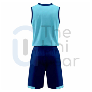 Uniformes de Baloncesto con Logotipo Personalizado de Alta Demanda, Conjunto de Camiseta y Pantalones Cortos Deportivos Transpirables de Nuevo Diseño, Venta al por Mayor para Equipos, 100% Poliéster, Envío Rápido - Product Image 2