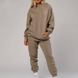 เสื้อสเวตเตอร์แขนยาวแบบสวมหัวมีฮู้ดสำหรับผู้หญิงเสื้อมีฮู้ดแบบสวมหัวแขนยาวแบบผ่าข้างได้ไซส์ใหญ่พิเศษสำหรับฤดูหนาว - Product Image 3