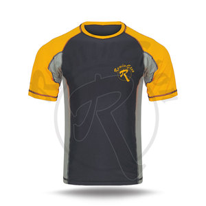 Custom Wholesale Men Sports Gym Running Workout Fitness Quick Drying Tight Fitting T <b>Shirt</b> Tee Slim Fit <b>Compression</b> <b>Shirt</b> - Product Image 1