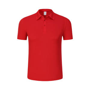Polo d'entraînement pour homme, t-shirt uni, été, course à pied, coton, chemises décontractées, hauts à manches courtes décontractés, polo de grande quantité pour homme - Product Image 2
