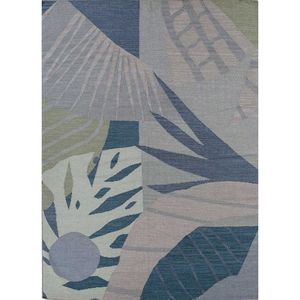 พรมขนสัตว์ทำมือ Orenda สีเทาและสีดำ ลายทอแบบเรียบ ลายเส้นนามธรรมและลายทาง รูปทรงสี่เหลี่ยมผืนผ้า พรมปูพื้นบ้าน รุ่น DW-225 - Product Image 1