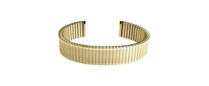Correas de Reloj Inteligente Unisex de Lujo FixoFlex 6051 Doradas Ajustables y Cómodas de 20 y 22 mm de Acero Inoxidable, Metálicas, Suaves, Transpirables y Elásticas - Product Image 4