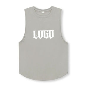 Create Your Signature Stringer Vest Gym Tank para unisex con estilo atlético y tela ligera para entrenamientos activos - Product Image 5