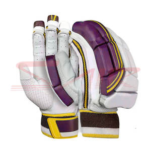 Gants de cricket personnalisables de haute qualité avec des options de taille et de couleur en cuir confortables pour l'affichage du logo - Product Image 2