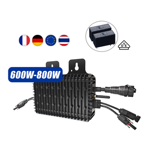 Microinversor Solar de Alta Calidad 600W 1200W <span class=keywords><strong>2400W</strong></span> 2800W Monofásico con Conexión a Red para Sistemas Fotovoltaicos de Balcón - Product Image 1