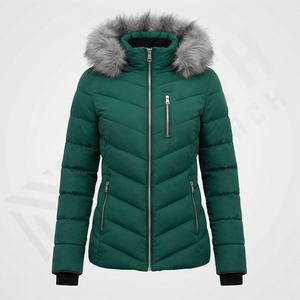 Meilleure veste parka d'hiver pour femmes, longueur standard, coupe-vent, respirante, doublure en nylon, rembourrage en polyester, réversible, vêtements d'extérieur - Product Image 1