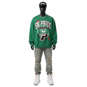 Sudadera de Alta Calidad para Hombre, Personalizada con Impresión Digital, Ecológica, 100% Algodón, Profesional, Cortavientos, Transpirable, para Otoño - Product Image 1