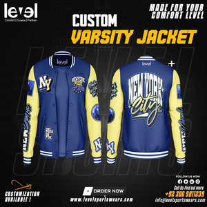 Fabricant personnalisé veste de baseball en cuir pour hommes avec broderie en laine chenille veste Letterman veste universitaire personnalisée - Product Image 4