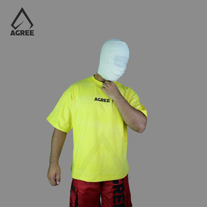 T-shirt vintage délavé à l'acide pour homme, broderie personnalisée du logo sur le devant, coupe oversize, 100 % coton respirant, écologique, manches courtes, tissé - Product Image 3