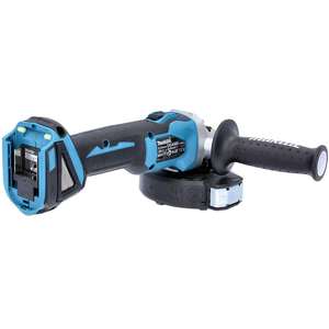 Amoladora Angular Inalámbrica Profesional Azul de 18V, Mini Amoladora Eléctrica con Interruptor Deslizante, Diámetro de Disco de 125mm para Pulir - Product Image 1