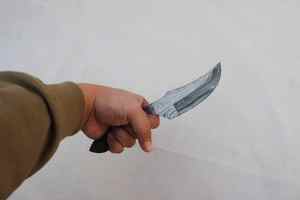 Lames vierges en acier inoxydable Damas Couteau forgé à la main Lame vierge - Product Image 6