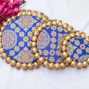 ชุดจานตกแต่งอเนกประสงค์3ชิ้นสำหรับงานแต่งงานงานเลี้ยงเทศกาลของตกแต่งบ้านของตกแต่งวัดของขวัญและของชำร่วย - Product Image 3