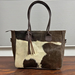 Bolsos de Moda de Cuero Vacuno para Mujer, Estilo Nuevo, Precio Razonable, Bolsos de Mano de Cuero Vacuno Genuino al por Mayor para Chicas - Product Image 3