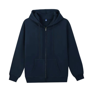 เสื้อฮู้ดซิปคุณภาพสูงขายส่ง เสื้อฮู้ดซิปผู้ชายคุณภาพสูงแบบกำหนดเอง เสื้อฮู้ดซิปหนาแฟชั่นสำหรับผู้ชาย - Product Image 4