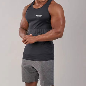 Cheap Price Training Gym <b>Singlets</b> <b>for</b> <b>Men</b> Sleeveless Solid Slim <b>Men</b> gym <b>Singlet</b> Made in Pakistan - Product Image 3