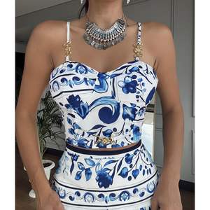 ชุดเซ็ตทูพีซผู้หญิงลายเครปแบบมีโครงปี 2021 - Product Image 2