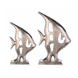 Objet de table décoratif avec visage d'oiseau fini en or Pièce d'accent sculpturale élégante pour décoration de salon et d'événement de maison de luxe - Product Image 3