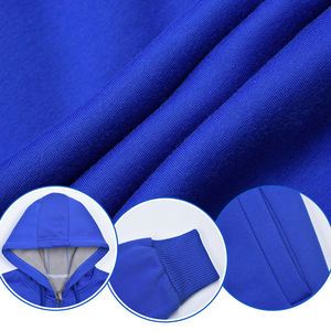 Oem-Sudadera con capucha para hombre, con cremallera, lisa, personalizada, 100% algodón, venta al por mayor - Product Image 6