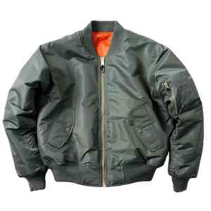 แจ็กเก็ตเบสบอลของผู้ชายเสื้อแจ็คเก็ตหนังมีตัวอักษรสั่งทำได้ - Product Image 2