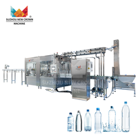 Machine de remplissage d'eau minérale pour bouteilles PET 16000BPH personnalisée en usine