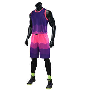 Uniforme de basket-ball personnalisé avec technique de conception réversible comprenant un logo unisexe avec nom et numéro pour adultes - Product Image 5