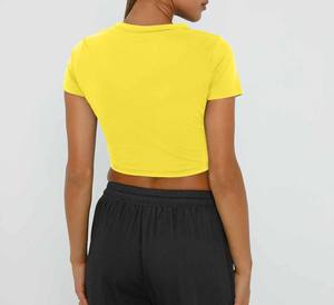 Haut court pour femmes pour le fitness, l'entraînement en salle de sport, le yoga et les vêtements de sport actifs confortables - Product Image 3