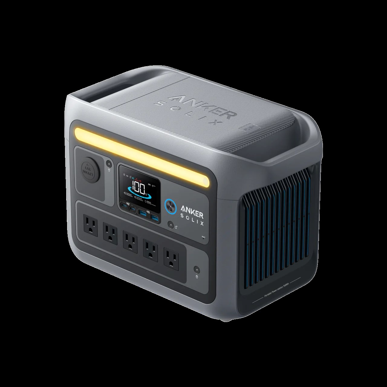Anker SOLIX C800 Portable Power Station - 768wh Capacity
