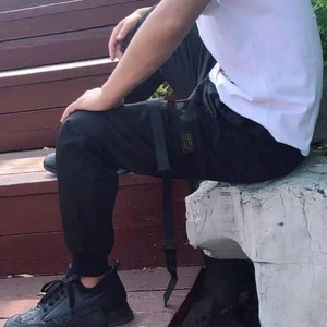 กางเกงคาร์โก้ผ้าแคนวาสทรงหลวม สไตล์ลำลอง สตรีทแวร์ ผู้ชาย ลดราคา - Product Image 5