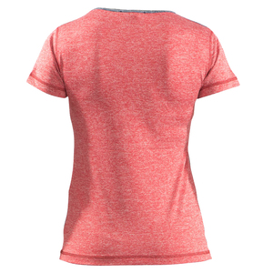 เสื้อยืดผู้หญิงไซส์ใหญ่ ผ้าฝ้ายออร์แกนิค 100% แบบเรียบ สวมใส่สบาย ระบายอากาศดี เหมาะสำหรับใส่ลำลองในฤดูร้อน รับผลิตตามสั่งขายส่ง - Product Image 6