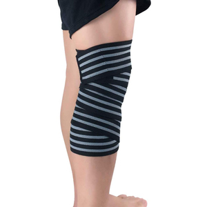 Genouillère de compression tricotée respirante unisexe à enfiler pour toutes les saisons – Protection des genoux en gros - Product Image 1