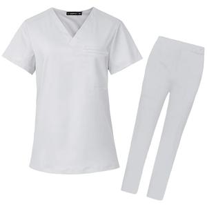 ชุดเครื่องแบบขัดทางการแพทย์แขนสั้นแห้งเร็วสำหรับโรงพยาบาลคลินิกชุดเครื่องแบบพยาบาล - Product Image 3