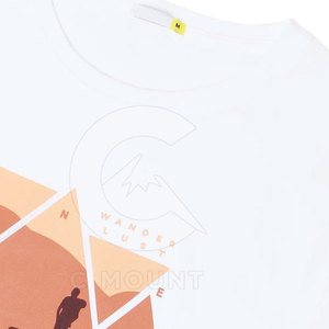 Camisetas Estampadas para Hombre OEM, Camisetas de Algodón de Manga Corta con Diseño Gráfico, Logotipo Personalizado, Fabricante al por Mayor, Suministro a Granel - Product Image 6
