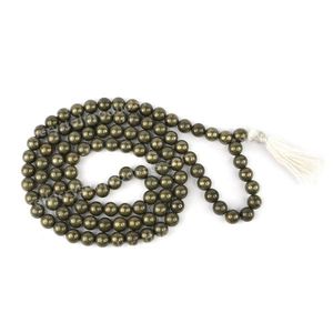 Collar de Mala de Cristal con 108 Cuentas de 8mm, Piedra Natural Curativa, Joyería de Meditación - Product Image 5
