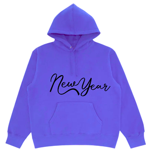 เสื้อฮู้ดผู้ชายพิมพ์ลายขอบคุณ ผ้าฝ้ายฟลีซสีน้ำเงิน สวมใส่สบาย ทรงปกติ เหมาะสำหรับฤดูใบไม้ร่วง - Product Image 2