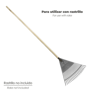 Mango Madera Conico 1500x28 mm. Rastrello in Plastica - Product Image 4