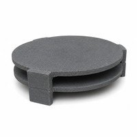 Support de plaque de four réfractaire en carbure de silicium à deux niveaux, haute température, pour cuisson de céramique, soudage et découpe