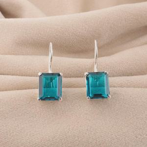 Pendientes de Apatita en Plata de Ley 925 con Baño de Oro, Joyería con Piedras Preciosas, Hechos a Mano, Regalo para Mujer, Diseño Boho Elegante para Fiesta - Product Image 4