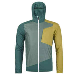 Veste coupe-vent en toile à capuche pour homme, nouvelle mode, vente chaude, coupe-vent, écologique, séchage rapide, respirante, style vintage - Product Image 1