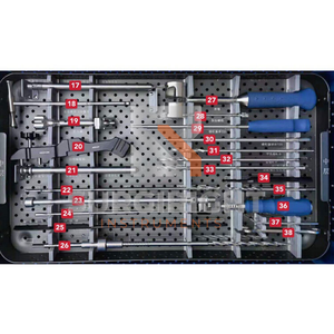 Clavo Intramedular Femoral de Aleación de Titanio de Alta Calidad, Instrumentos Especiales Manuales, Jaula de Fusión, Cirugía, Empaque Surgiright, CE - Product Image 4