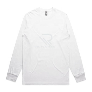 เสื้อสเวตเตอร์แขนยาวผู้ชายผ้าฝ้ายทรงปกติแบบคลาสสิกน้ำหนักเบาสั่งทำขายส่ง - Product Image 2