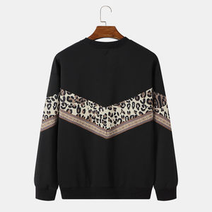 Sweat-shirt d'hiver à manches longues pour homme, en polyester/coton, de qualité supérieure, basique streetwear, couleur unie, décontracté, teinture unie, écologique - Product Image 2