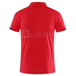 El último diseño de camisetas polo Causal Wear Camisetas Polo de color personalizado con logotipo personalizado - Product Image 2