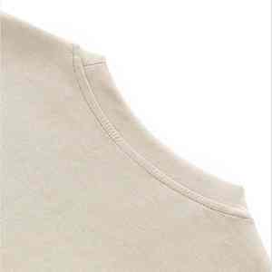 เสื้อยืดสตรีทแวร์สุดเท่โอเวอร์ไซส์สีทึบเสื้อยืดทรงหลวมเป็นมิตรกับสิ่งแวดล้อม - Product Image 2