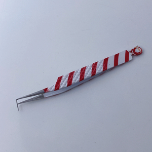 Pinces à épiler pour extensions de cils, logo personnalisé, volume, acier inoxydable, poignée diamantée, antistatique, durables, pinces à épiler multicolores - Product Image 5