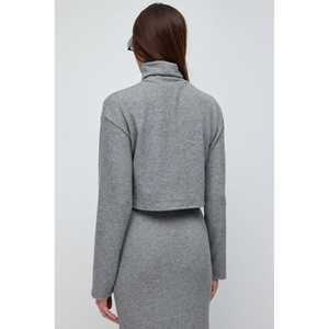 Suéter de Punto Casual Extra Grande Dik Yaka, Diseño de Dibujos Animados, Transpirable, Talla Grande, Invierno, Otoño, Top Largo, Frente Hueco, XS XXL - Product Image 5