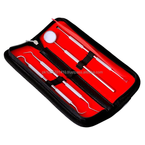 ¡Juego de escalador dental de acero inoxidable reutilizable de 3 piezas Kit de instrumentos quirúrgicos de fuente de alimentación manual a la venta! - Product Image 1