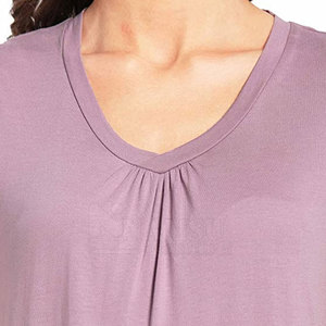 Summer Wear Outdoor Use Women T Shirts Easy Wear Soft Fabric Women T Shirts Best Selling Women T Shirt - Product Image 5